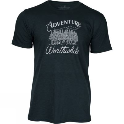 Tee United By Blue Adventure Hombre Negras - Chile PBI594738